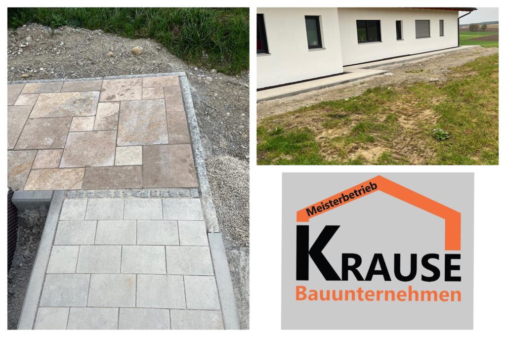 Pflasterarbeiten Bauunternehmen Krause