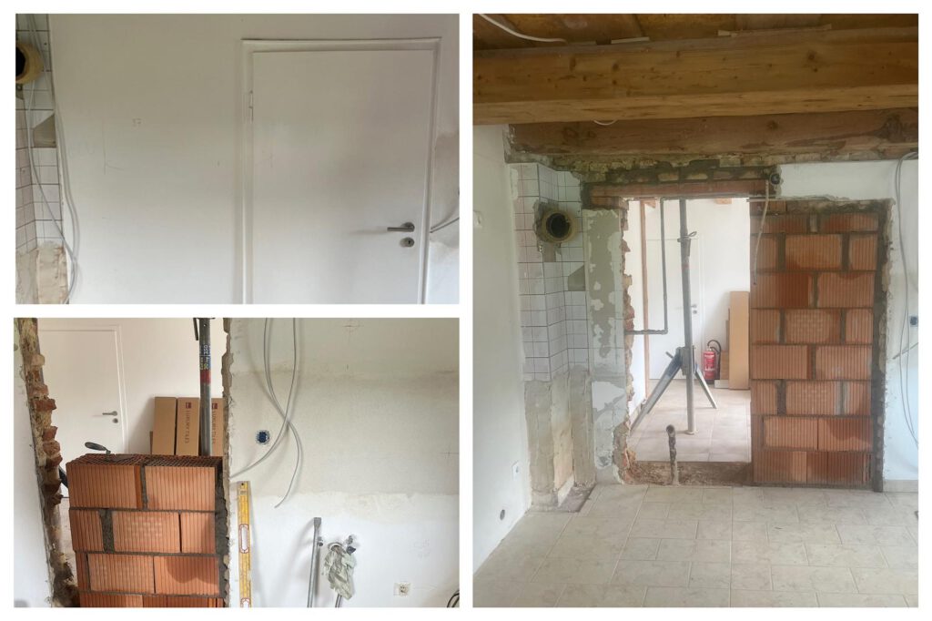 Sanierungsarbeiten Krause